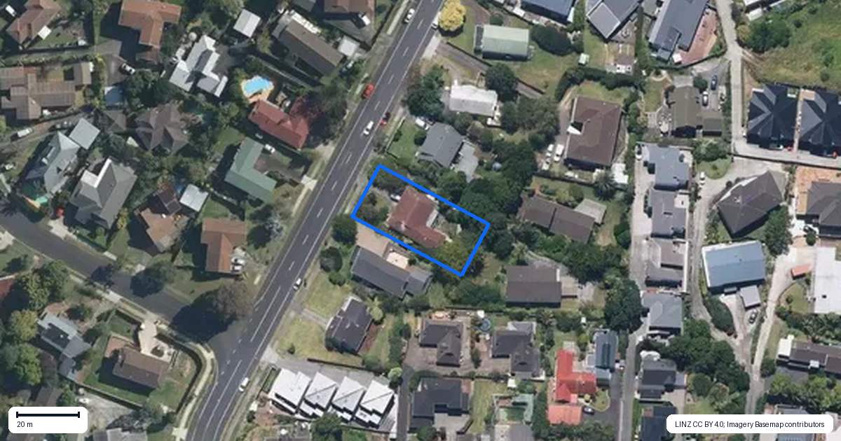 Property context map for 42 Murvale Drive, Bucklands Beach, Auckland