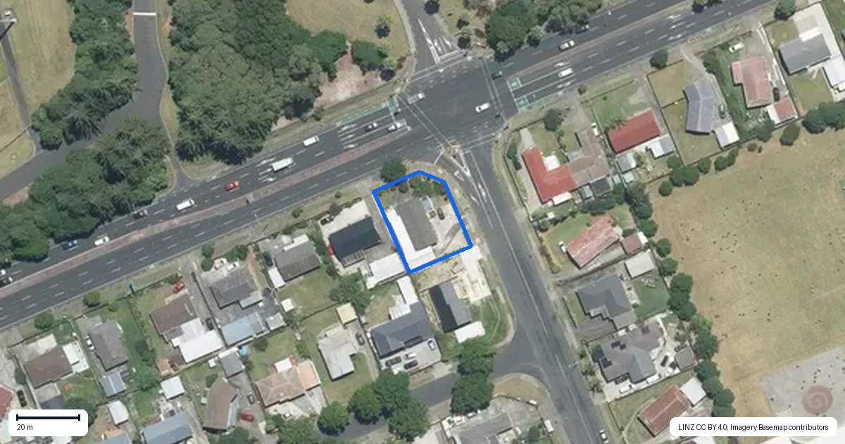 Property context map for 68 Diorella Drive, Clover Park, Auckland