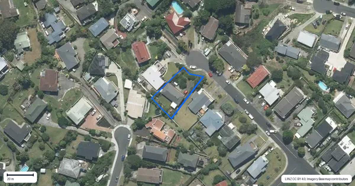 Property context map for 46 Agincourt Street, Glenfield, Auckland