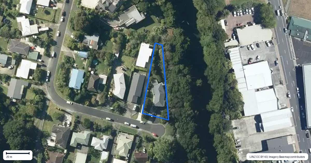 Property context map for 11 Pound Street, Warkworth