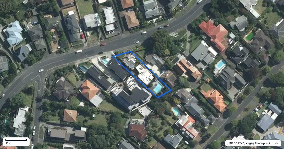Property context map for 22 Ngaiwi Street, Orakei, Auckland