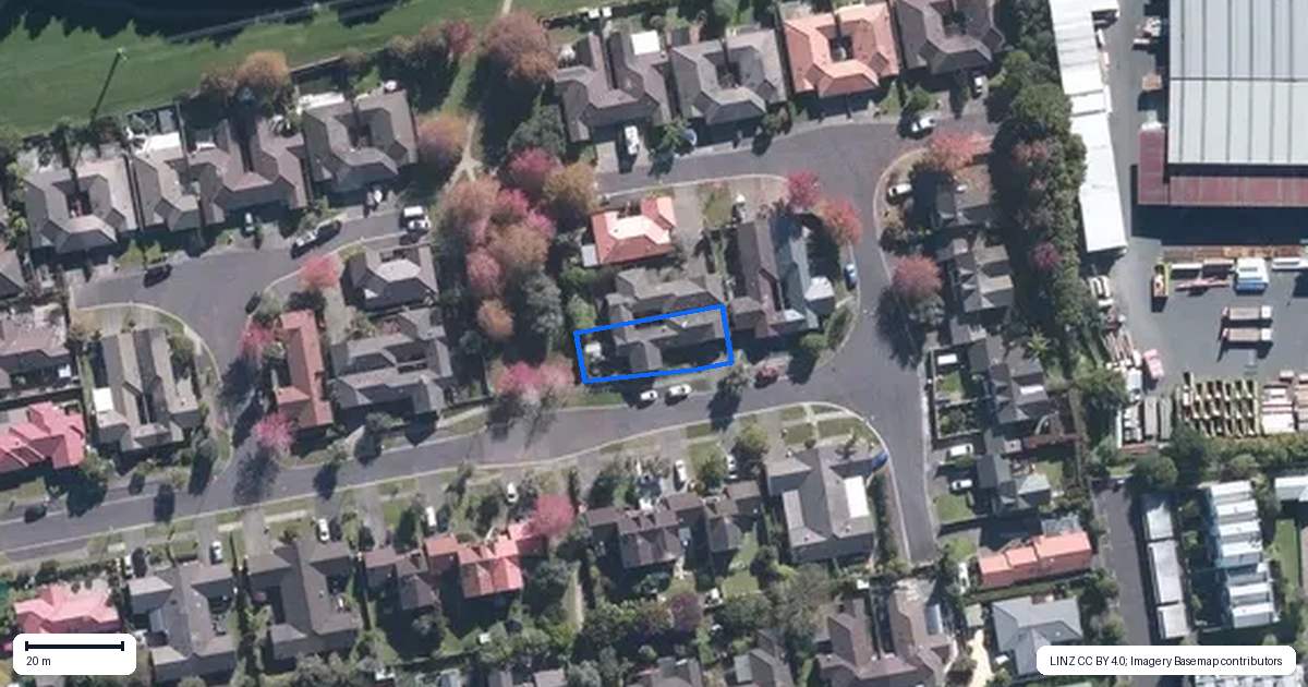 Property context map for 18 Marquette Avenue, Albany, Auckland
