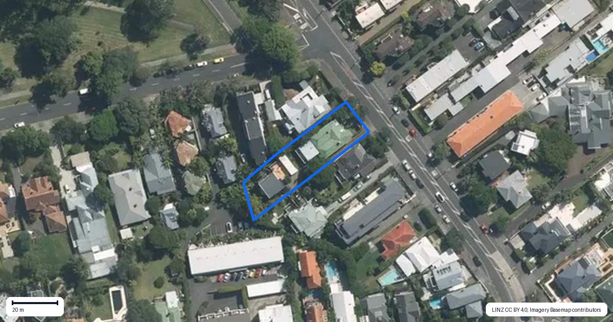 Property context map for 80 Shelly Beach Road, Saint Marys Bay, Auckland