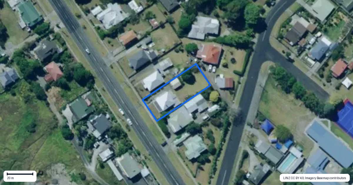 Property context map for 69 Hokianga Road, Dargaville