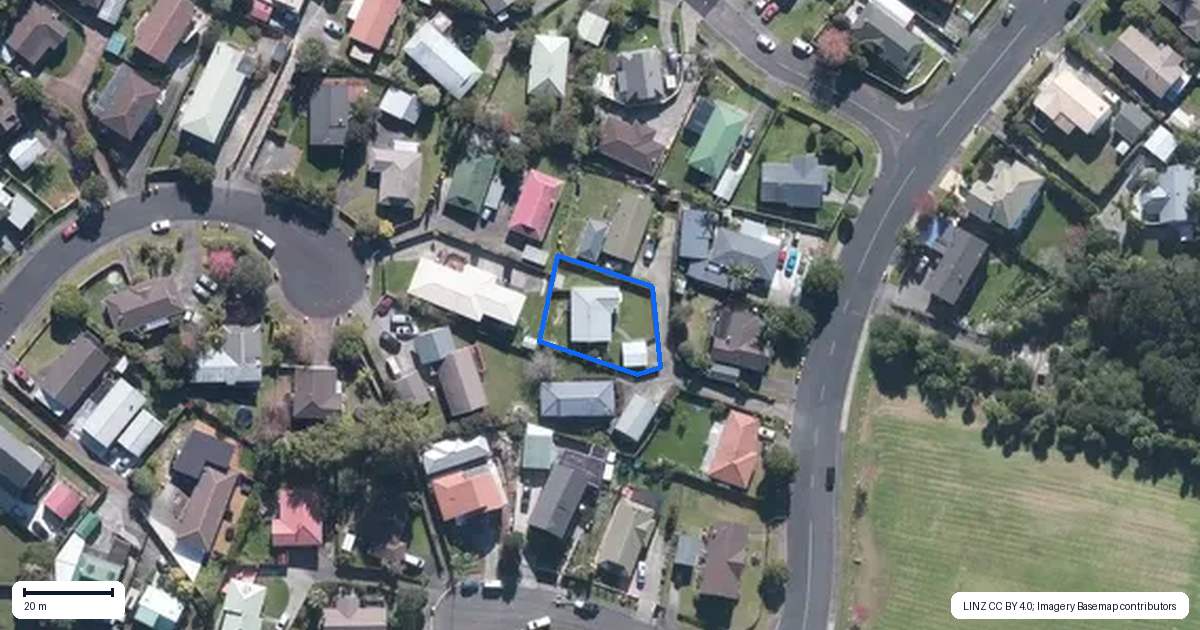 Property context map for 53 Harmel Road, Glendene, Auckland