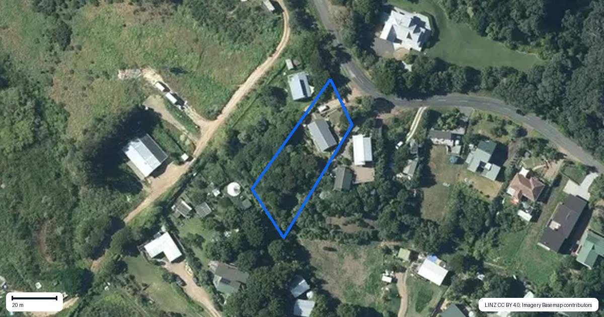 Property context map for 367 Sea View Road, Onetangi, Waiheke Island