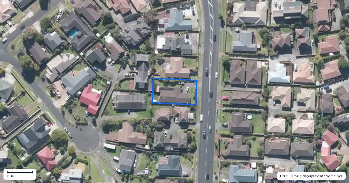 Property context map for 131 Whitford Road, Somerville, Auckland