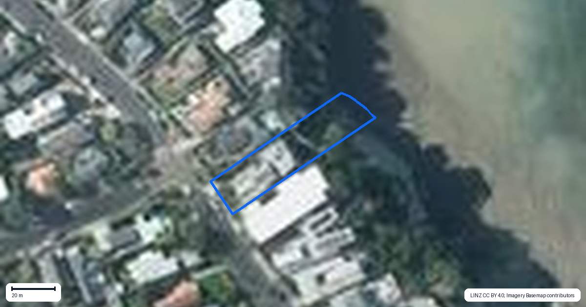 Property context map for 52 Seacliffe Avenue, Belmont, Auckland