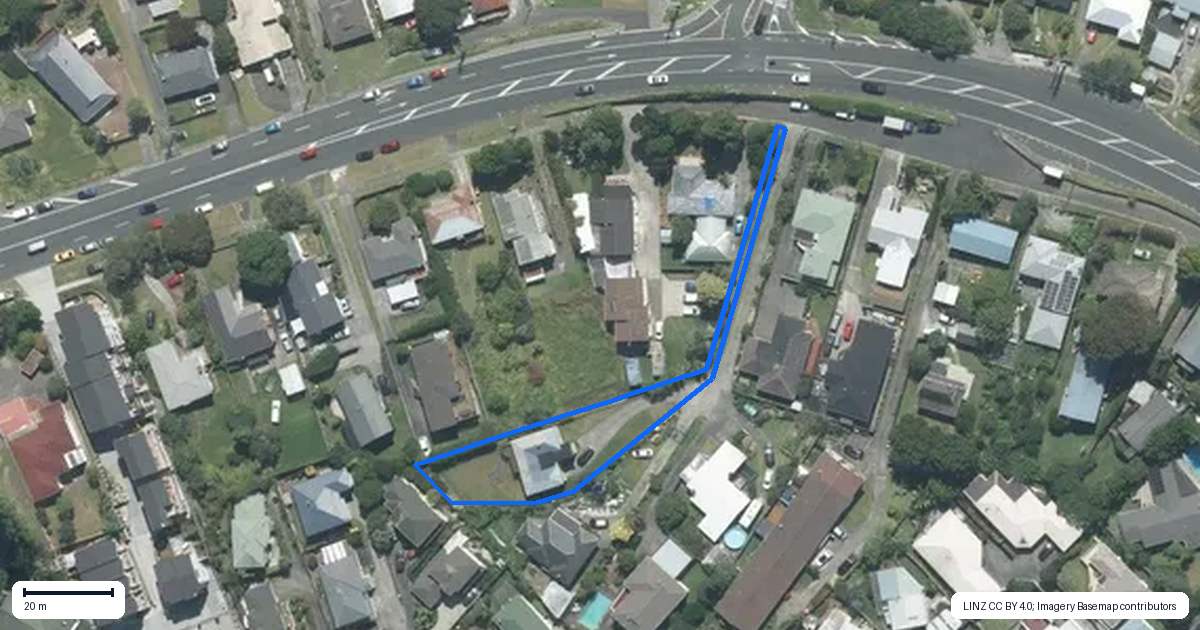 Property context map for 300A Wairau Road, Glenfield, Auckland