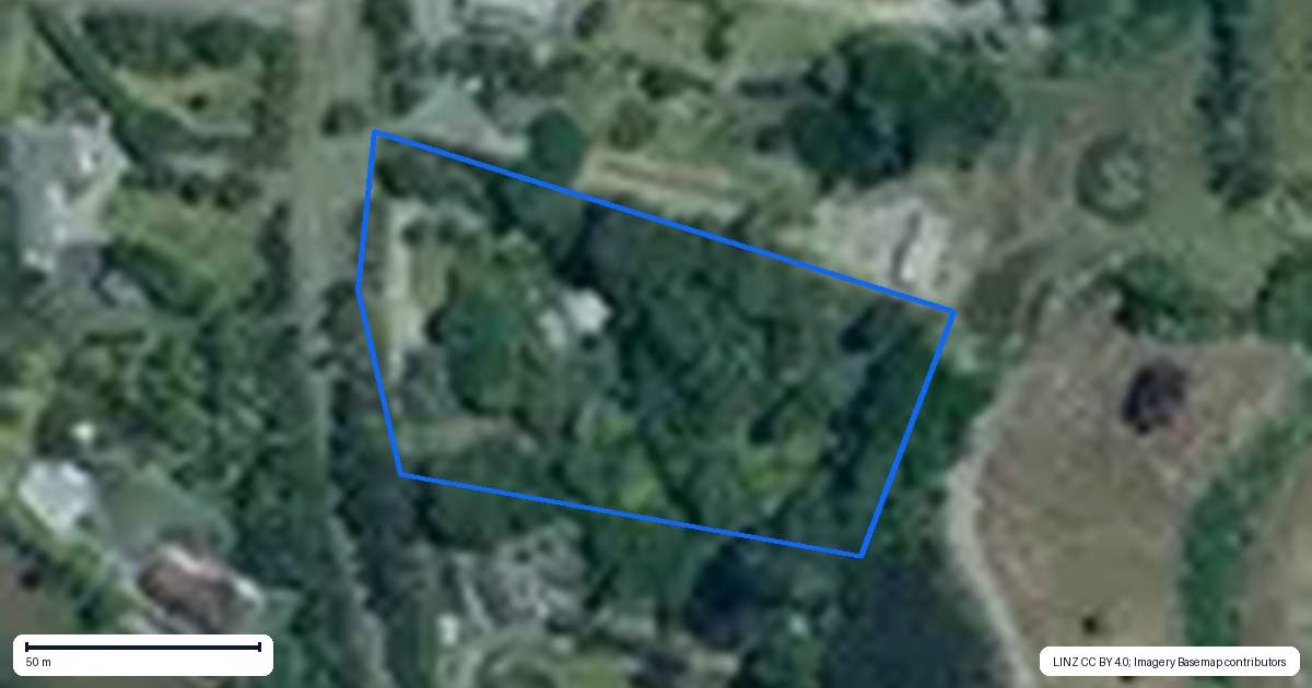 Property context map for 98 Arawhata Road, Kaingaroa, Kaitaia