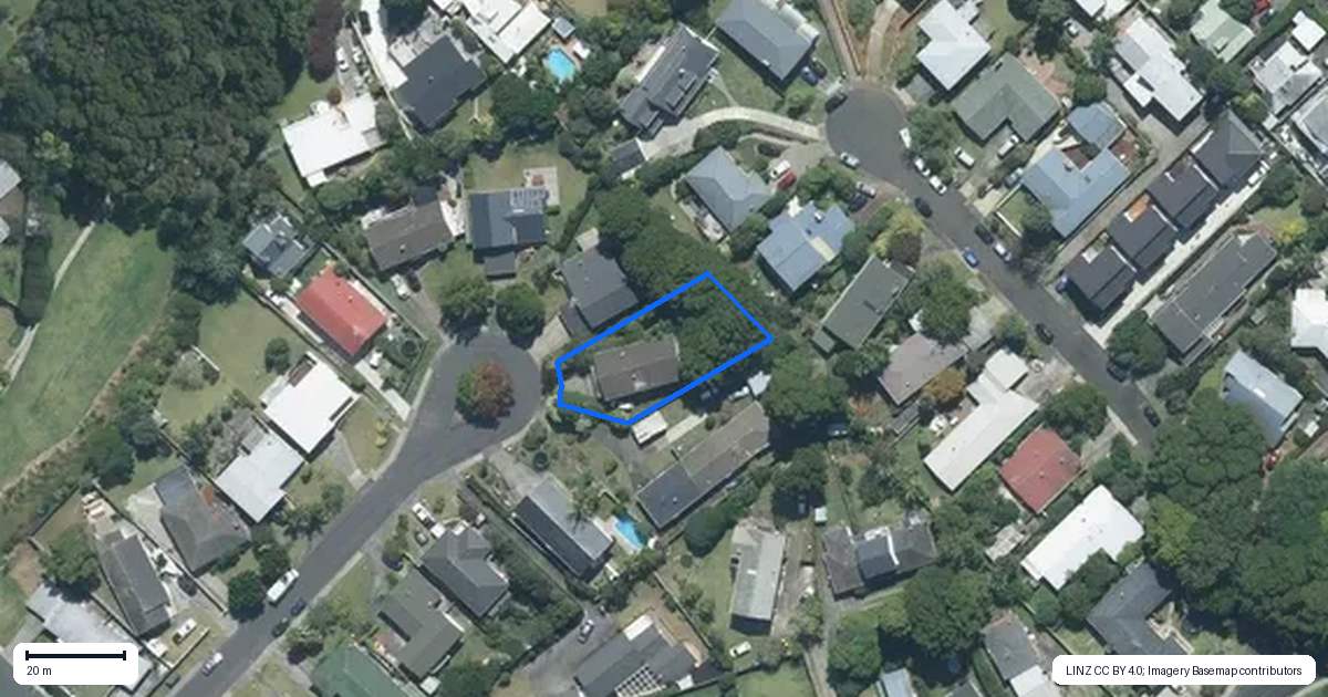 Property context map for 17 Munstead Place, Hillcrest, Auckland