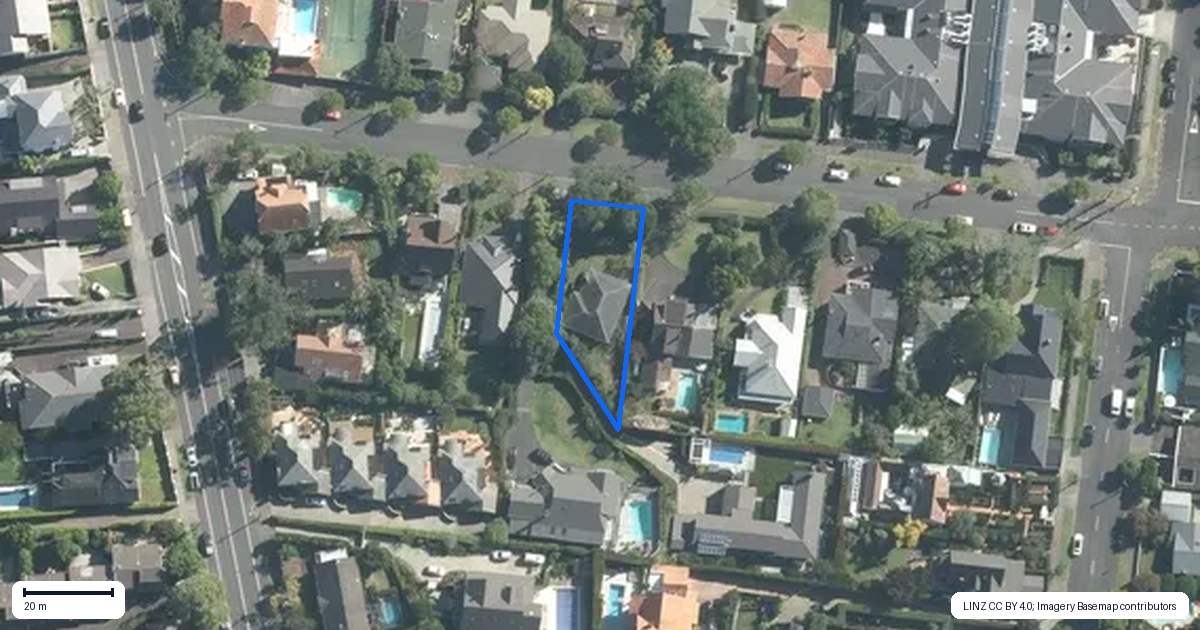Property context map for 5A Rangitoto Avenue, Remuera, Auckland