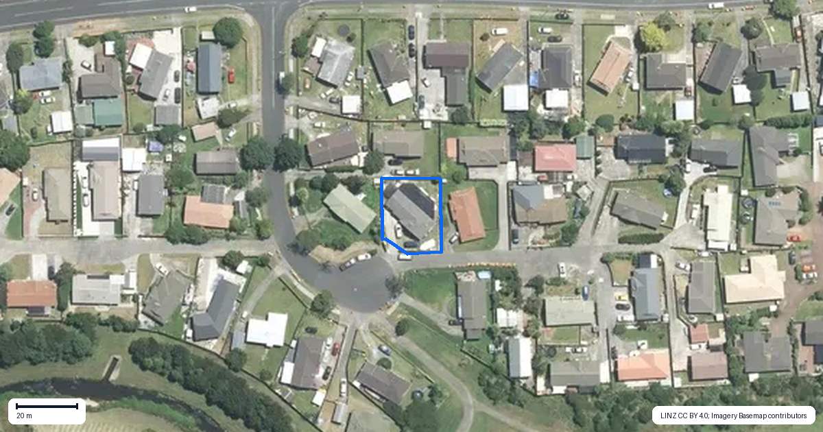 Property context map for 10 Horlicks Place, Randwick Park, Auckland