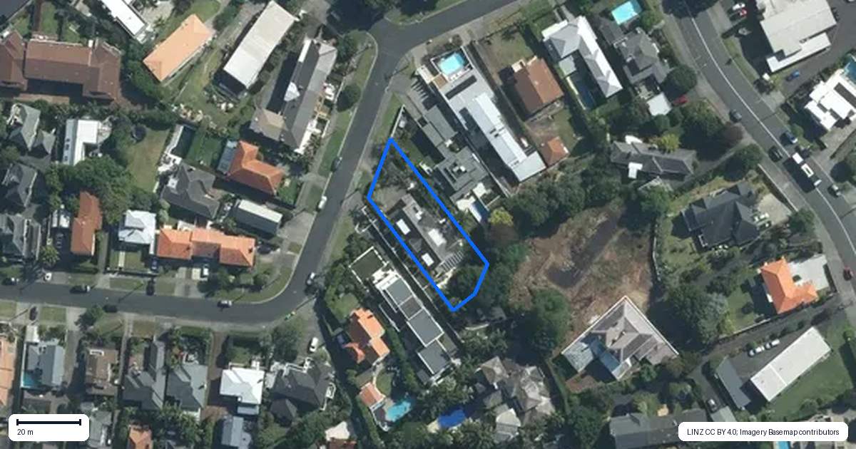 Property context map for 47 Paunui Street, Saint Heliers, Auckland
