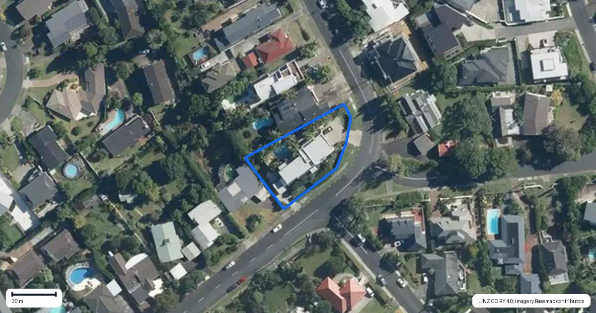 Property context map for 158 Bleakhouse Road, Mellons Bay, Auckland
