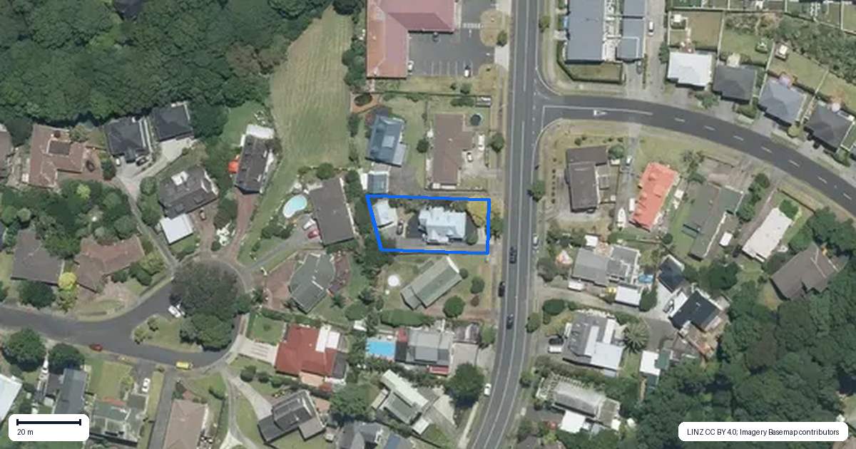 Property context map for 44 Eugenia Rise, Totara Heights, Auckland