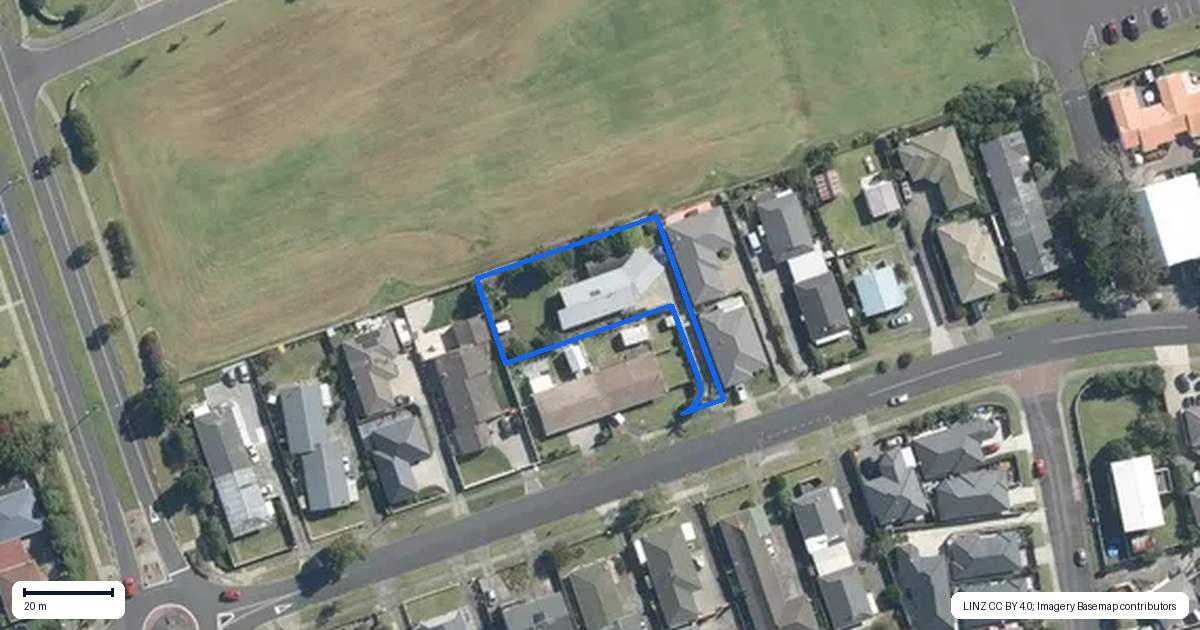 Property context map for 95 Florence Avenue, Orewa