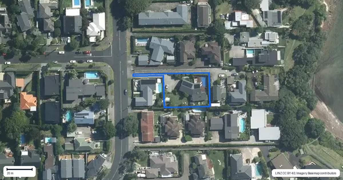 Property context map for 319 Riddell Road, Glendowie, Auckland