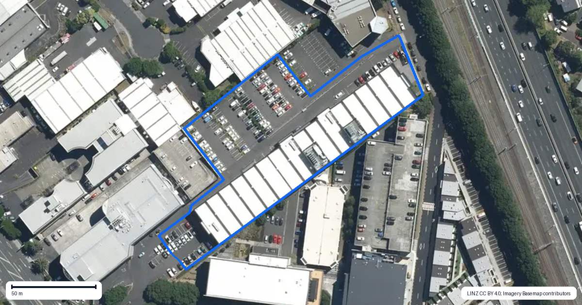 Property context map for 17 Sultan Street, Ellerslie, Auckland