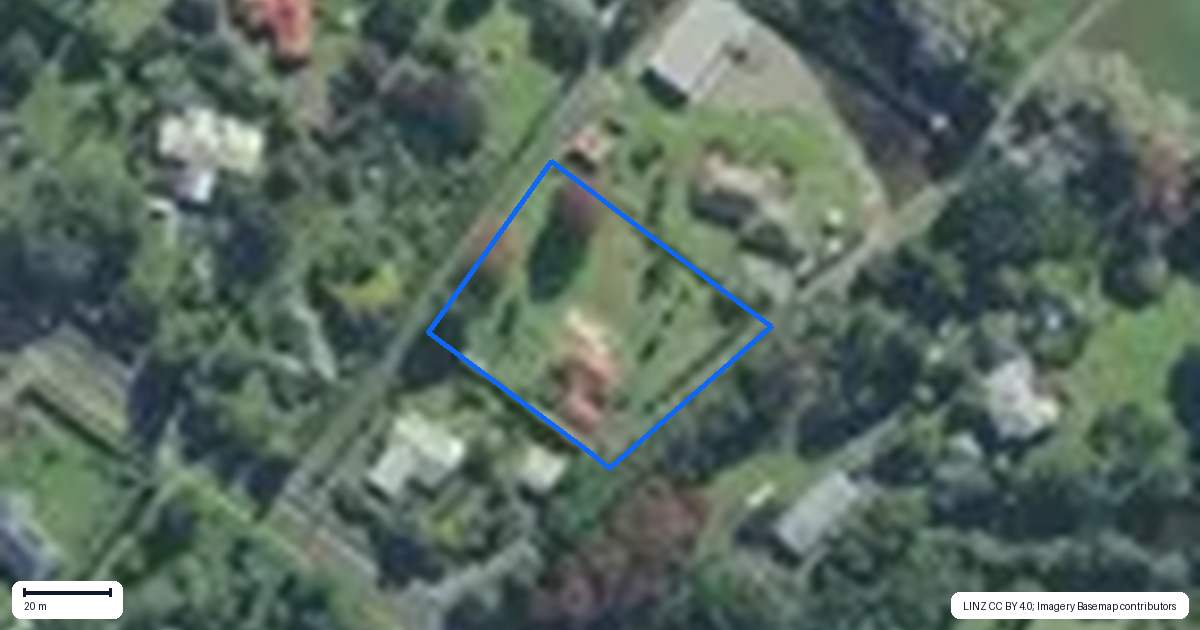 Property context map for 66 Shepherd Road, Kerikeri