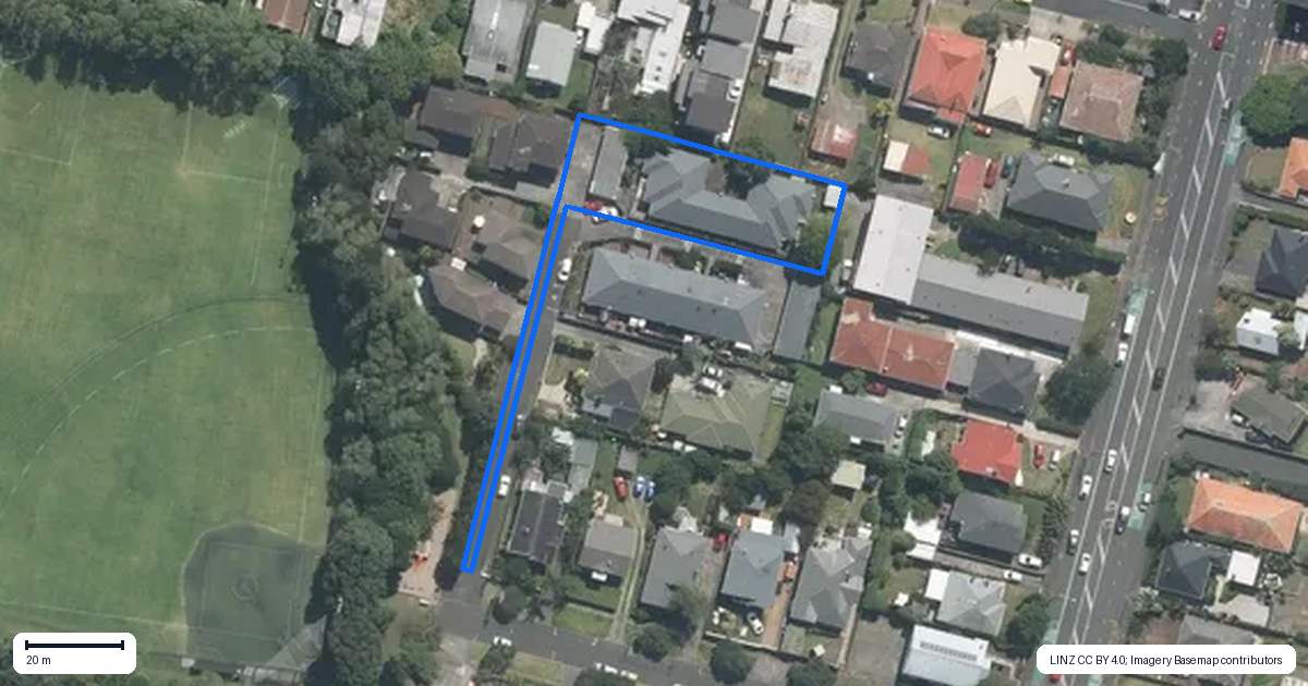 Property context map for 13B Watson Avenue, Sandringham, Auckland
