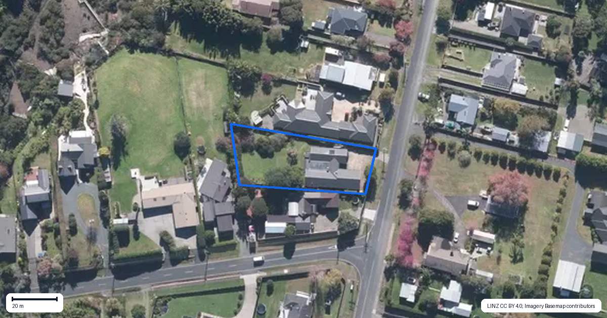 Property context map for 53 Waimarie Road, Whenuapai, Auckland