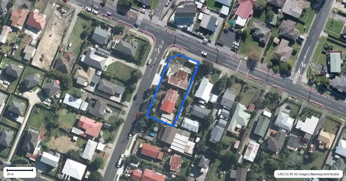 Property context map for 2B Barbary Avenue, Kelston, Auckland