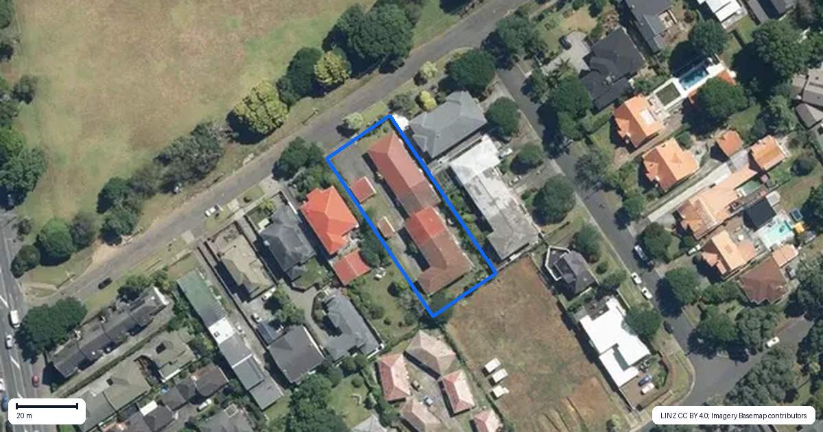 Property context map for 4/9 Haydn Avenue, Royal Oak, Auckland