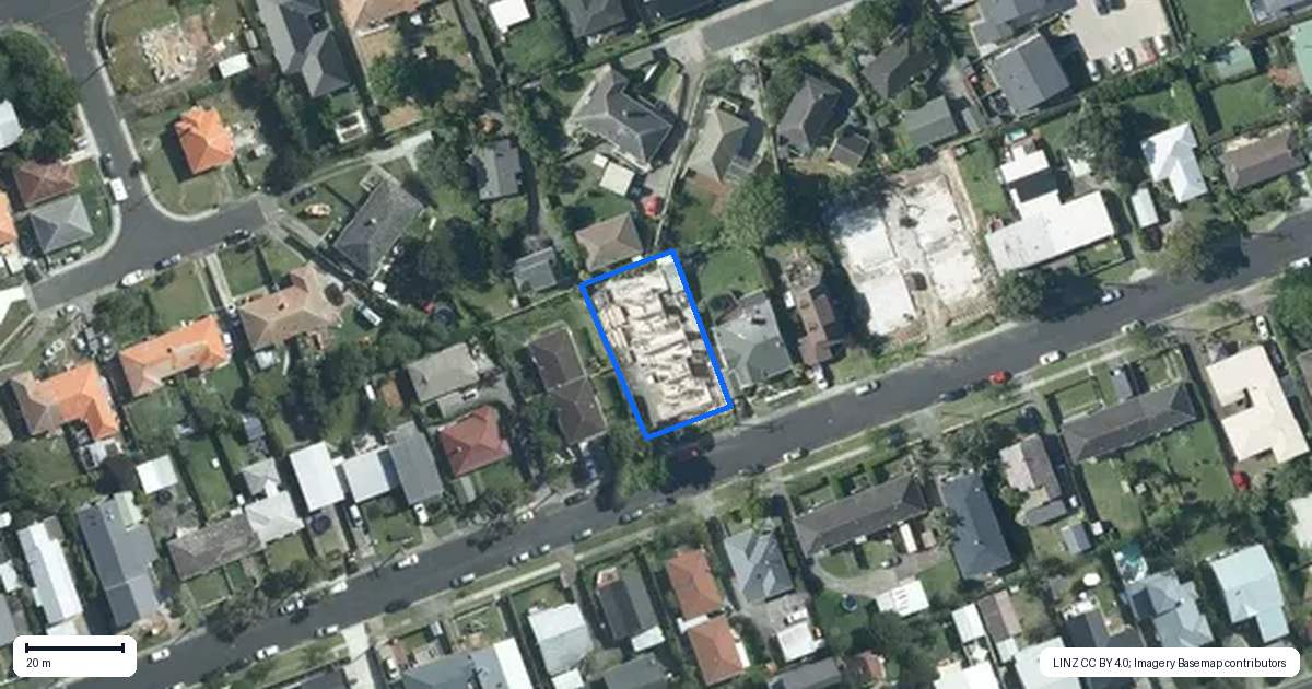 Property context map for 7 Corrella Road, Belmont, Auckland