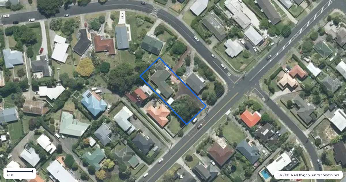 Property context map for 71 Ocean View Road, Hillcrest, Auckland