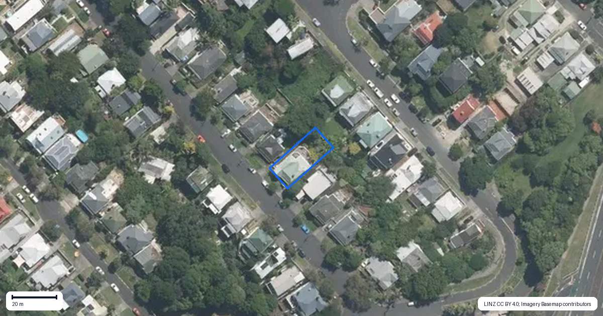 Property context map for 5 Alexander Street, Kingsland, Auckland