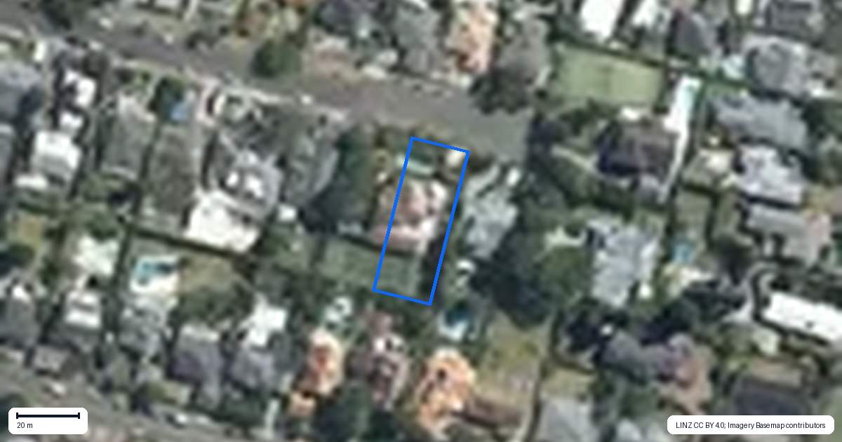 Property context map for 29 Rahiri Road, Mount Eden, Auckland