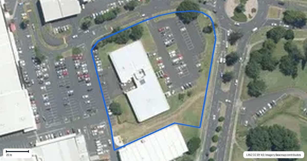 Property context map for 33 Lambie Drive, Manukau, Auckland