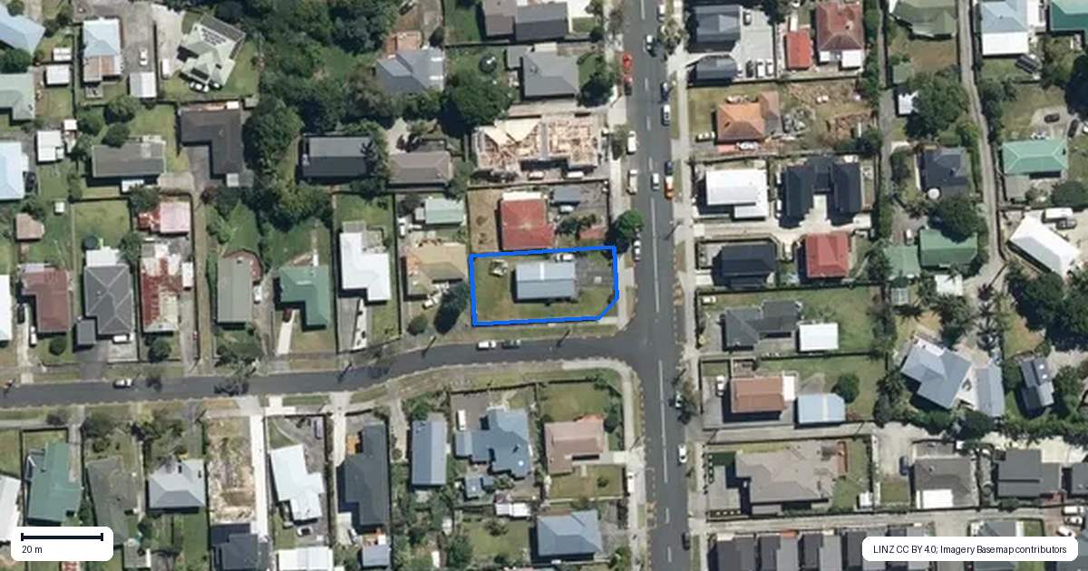 Property context map for 157 Whitney Street, Blockhouse Bay, Auckland