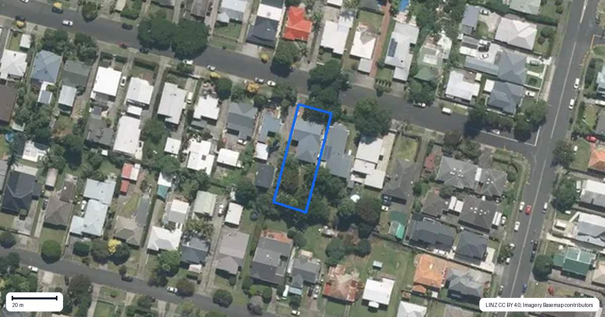 Property context map for 8 Fergusson Avenue, Sandringham, Auckland