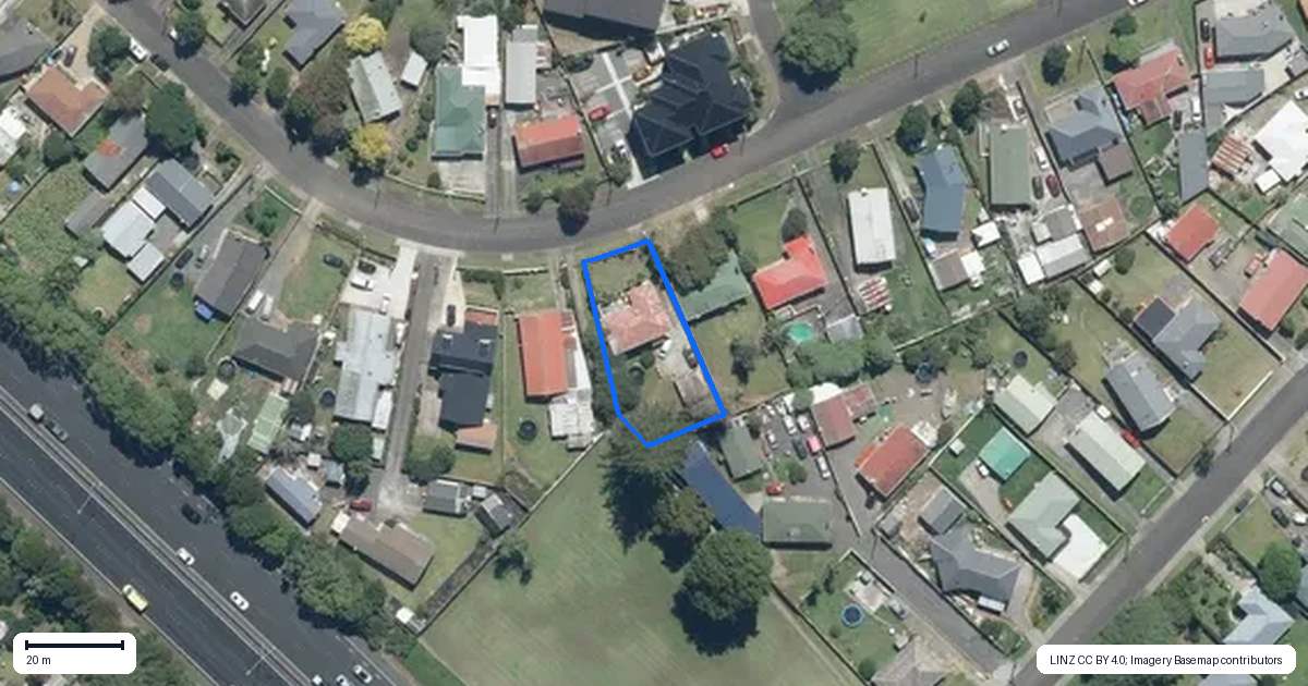 Property context map for 26 Clayton Avenue, Otara, Auckland