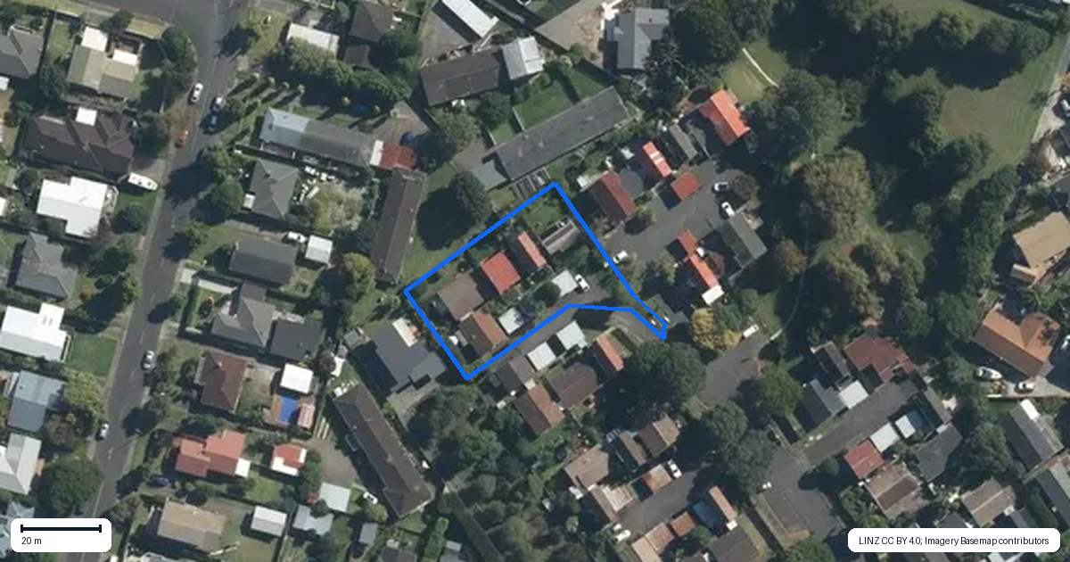 Property context map for 50 Pohutukawa Place, Ellerslie, Auckland