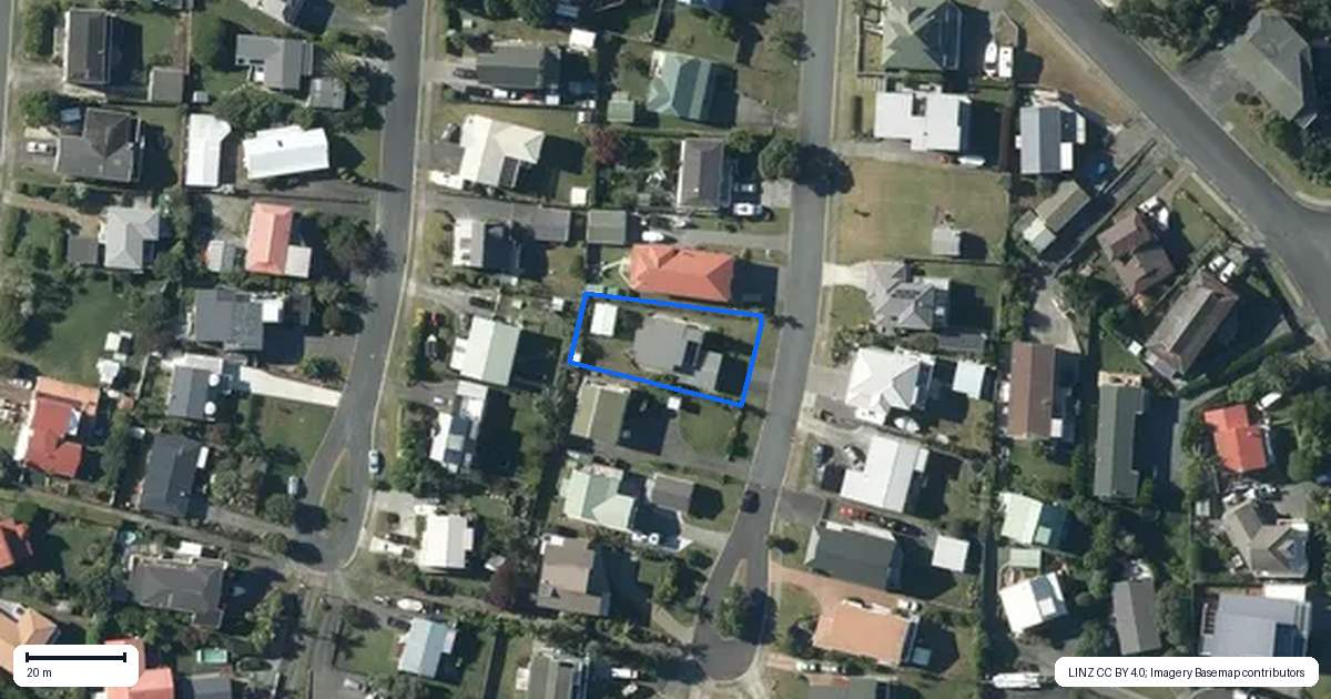 Property context map for 9 Arohia Place, Snells Beach