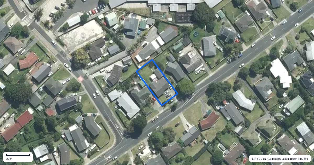 Property context map for 116 Moore Street, Hillcrest, Auckland