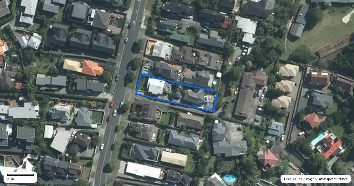 Property context map for 128 Kohimarama Road, Kohimarama, Auckland