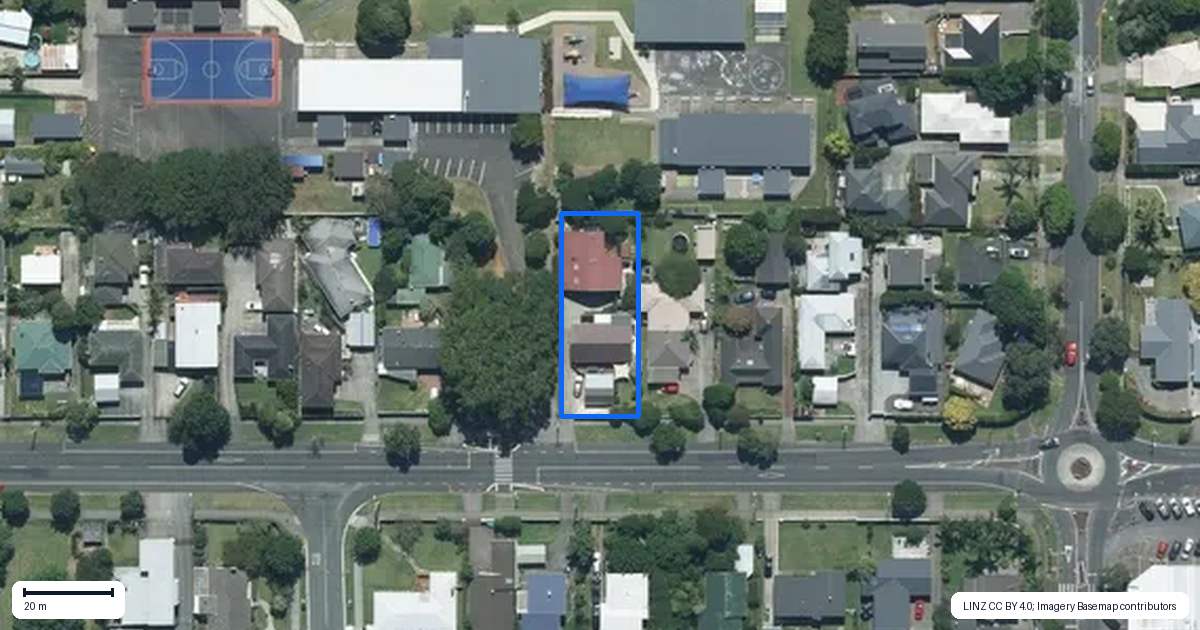 Property context map for 174A West Tamaki Road, Glen Innes, Auckland