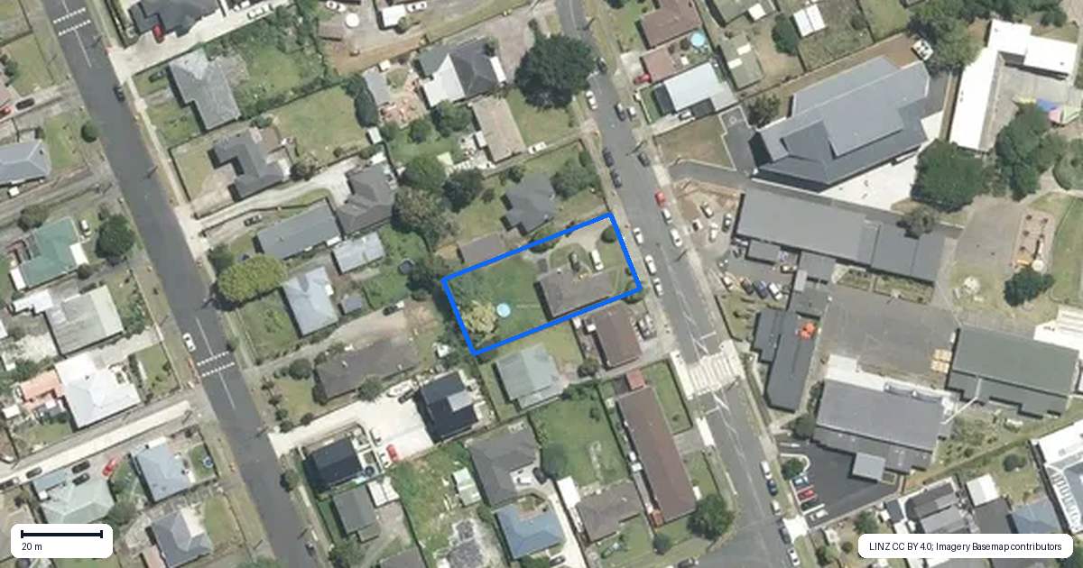 Property context map for 42 Tawa Crescent, Manurewa, Auckland