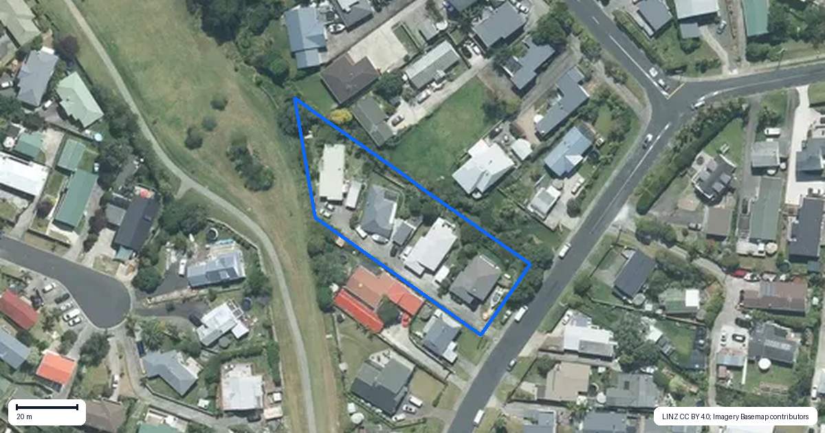 Property context map for 8C Langton Road, Stanmore Bay, Whangaparaoa
