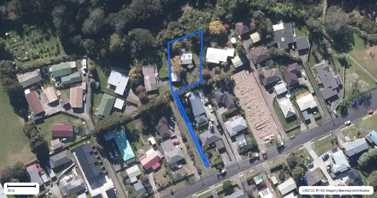 Property context map for 56 Woodside Road, Massey, Auckland