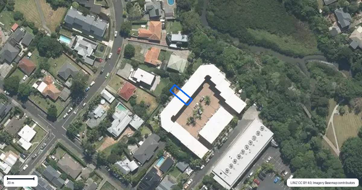 Property context map for 10/50 Livingstone Street, Westmere, Auckland