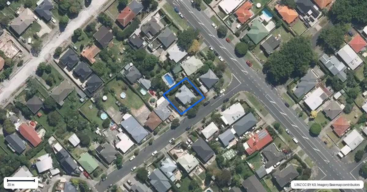 Property context map for 1A Richard Street, Westmere, Auckland