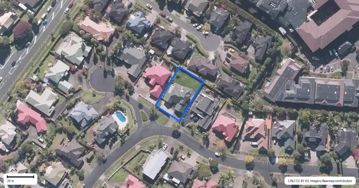 Property context map for 22 Tralee Terrace, Dannemora, Auckland