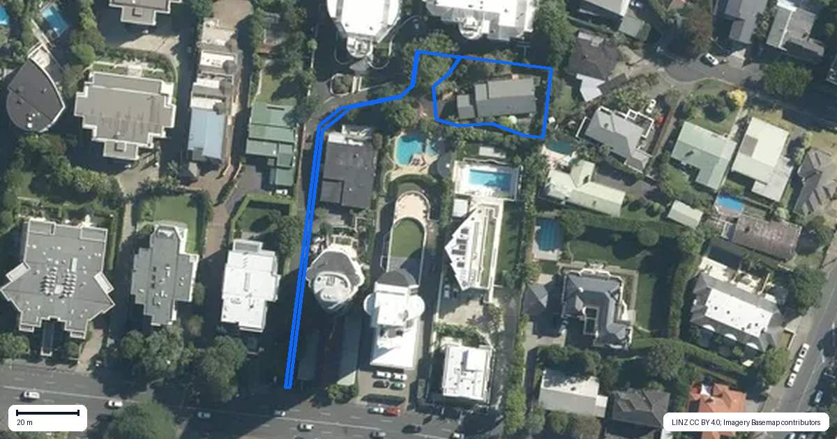 Property context map for 458A Remuera Road, Remuera, Auckland
