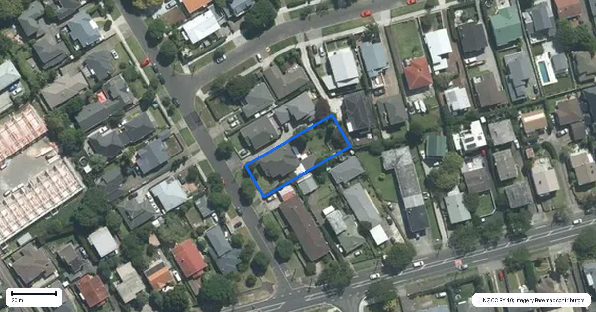Property context map for 1 Vinter Terrace, Mount Albert, Auckland