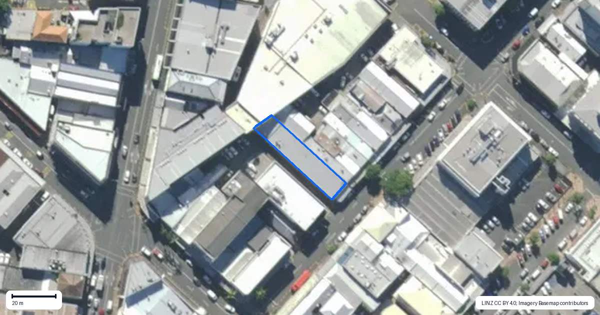 Property context map for 9 Rathbone Street, Whangarei